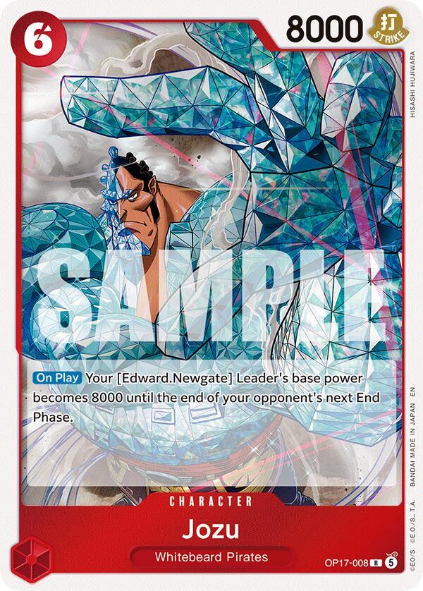 Jozu OP17-008 (The World's Strongest Warriors) - Foil