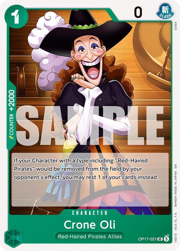 Crone Oil OP17-021 (The World's Strongest Warriors)