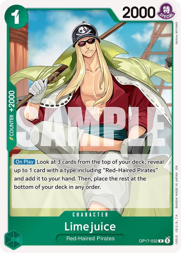 Limejuice OP17-032 (The World's Strongest Warriors) - Foil