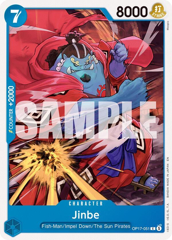 Jinbe OP17-051 (The World's Strongest Warriors)