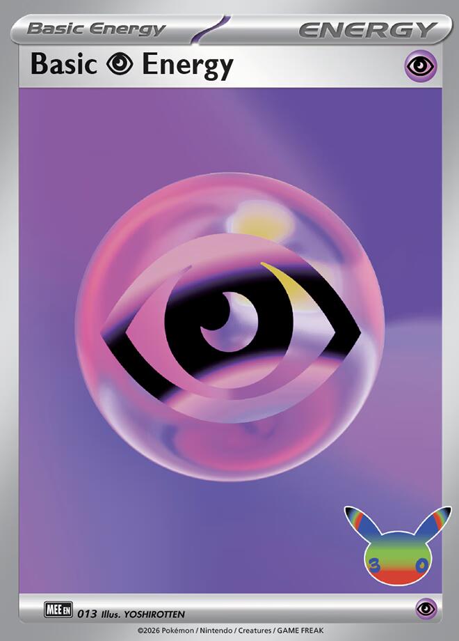 Basic Psychic Energy (MEE: Mega Evolution Energies) - Holofoil