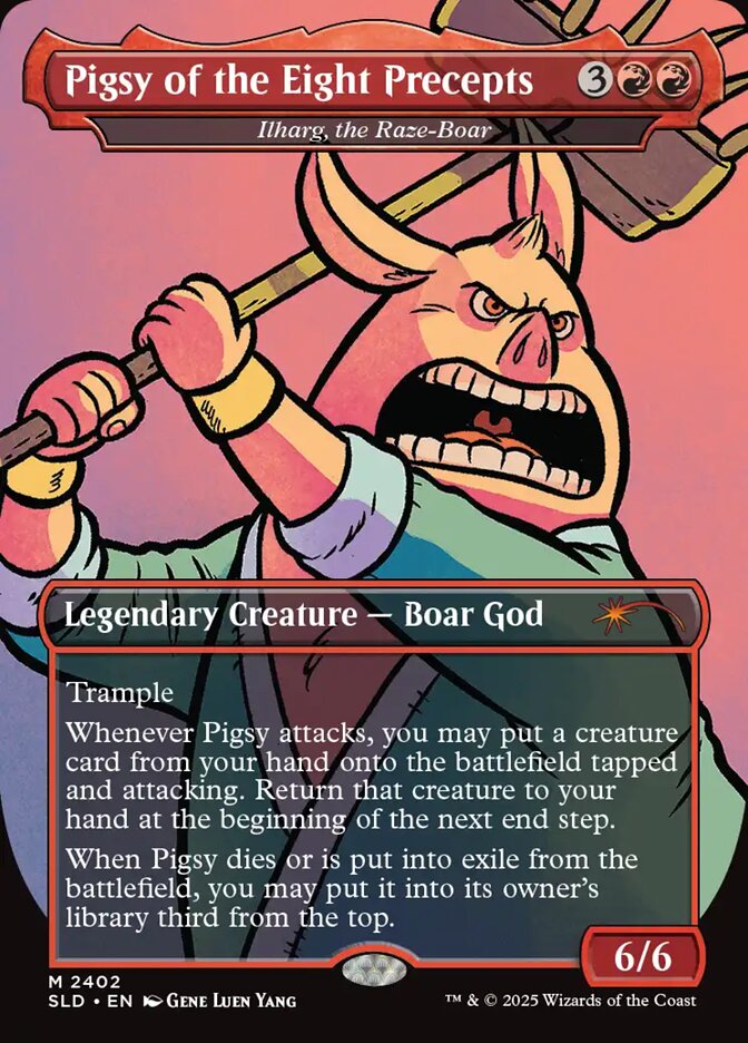 Ilharg, the Raze-Boar 2402 (Secret Lair Drop Series) - Foil