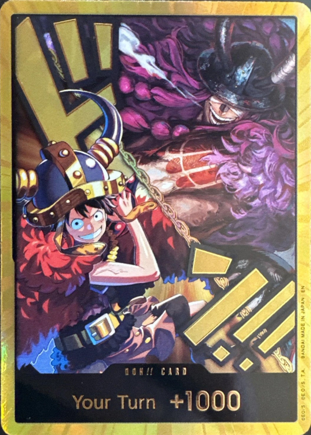 DON!! (Luffy and Loki) (The World's Strongest Warriors) - Foil