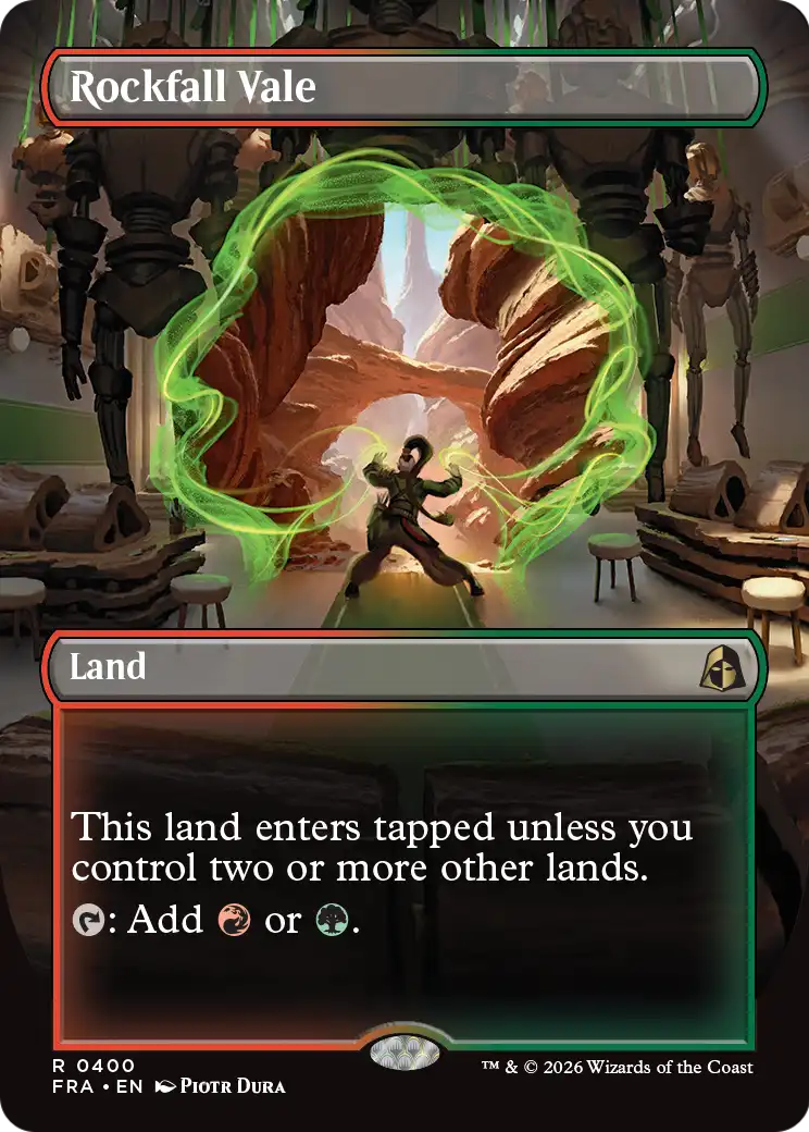 Rockfall Vale 400 (Reality Fracture) - Borderless