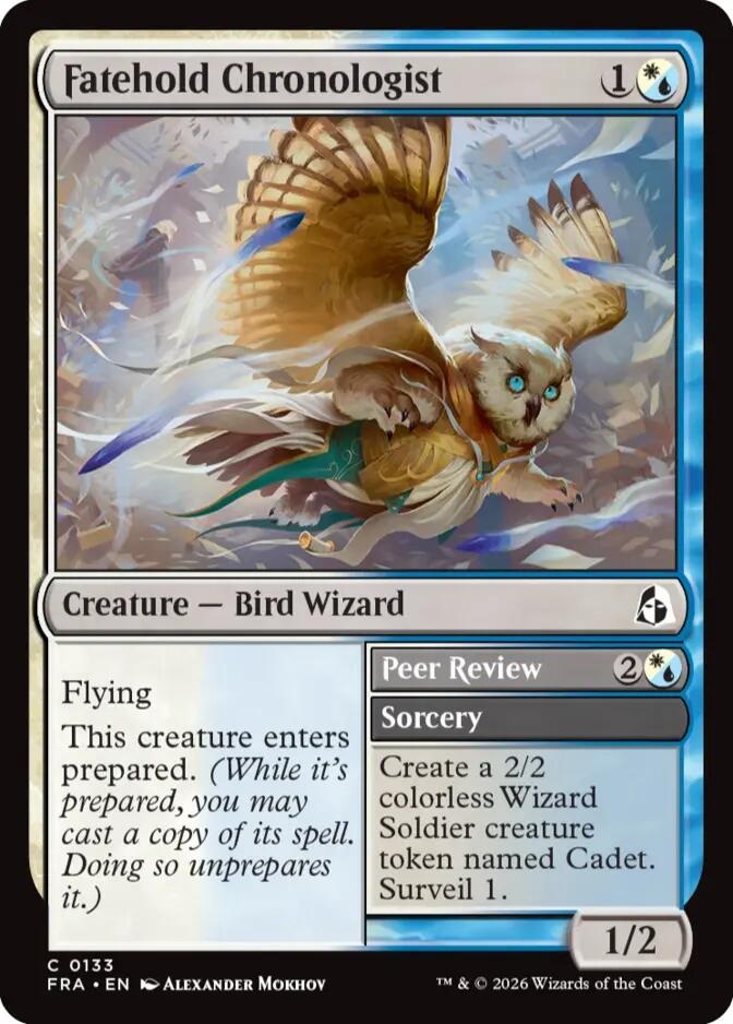 Fatehold Chronologist // Peer Review 133 (Reality Fracture)