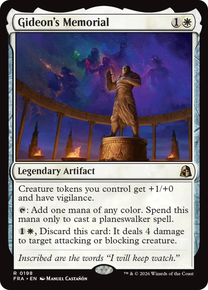 Gideon's Memorial 198 (Reality Fracture)