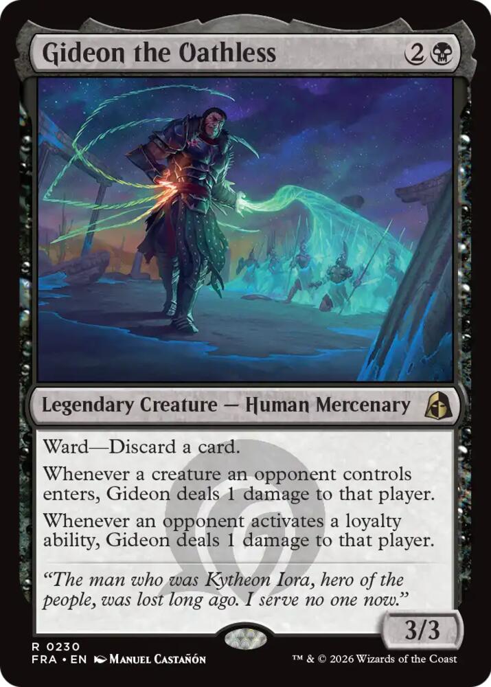 Gideon the Oathless 230 (Reality Fracture)