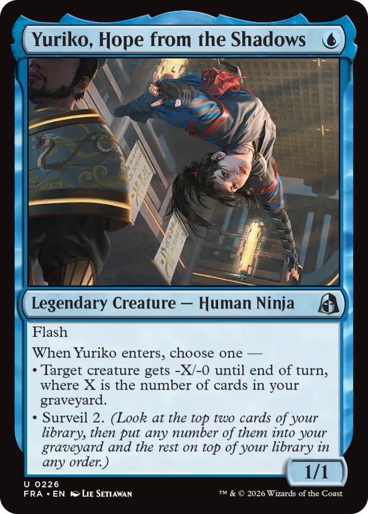 Yuriko, Hope from the Shadows 226 (Reality Fracture)