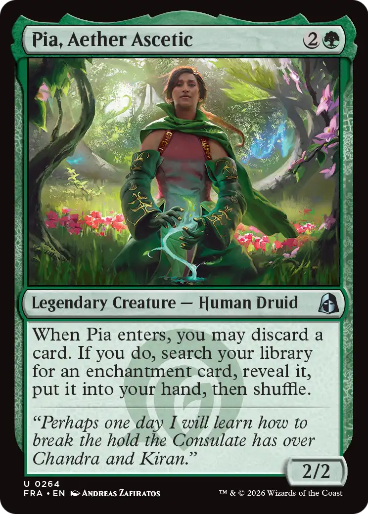 Pia, Aether Ascetic 264 (Reality Fracture)