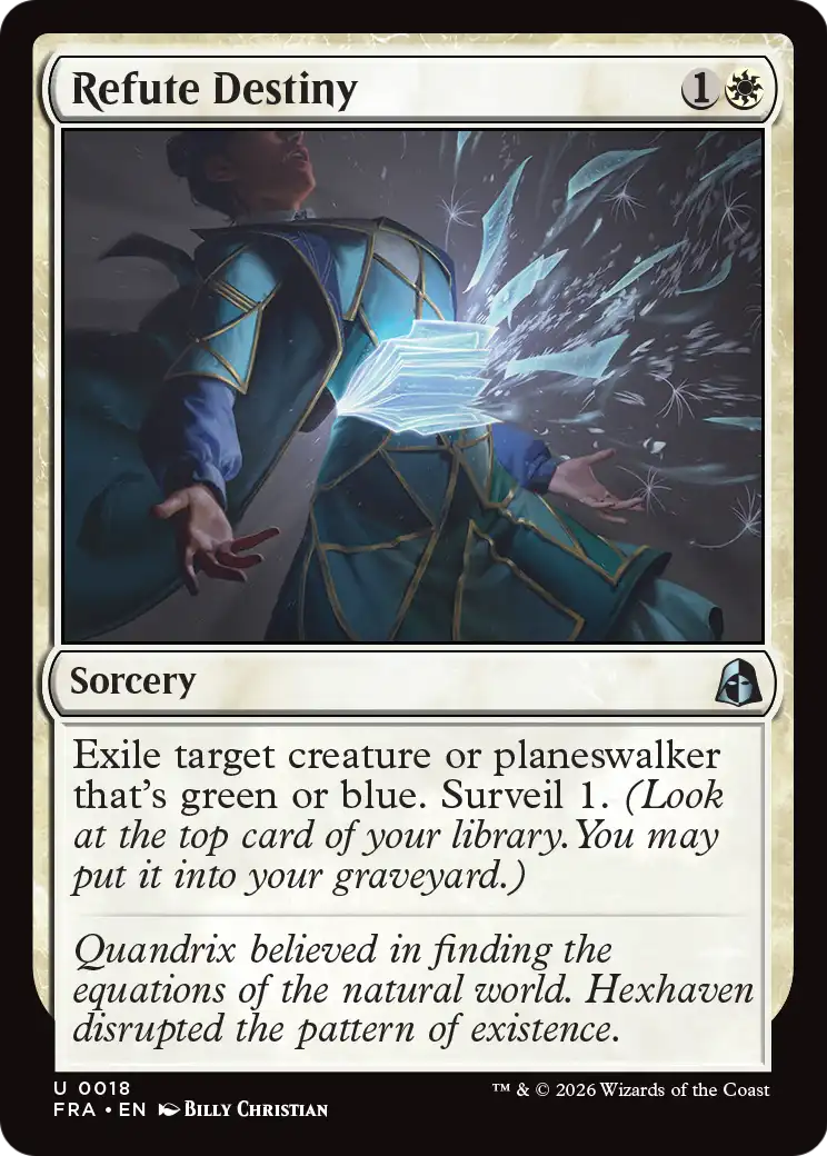 Refute Destiny 18 (Reality Fracture) - Foil