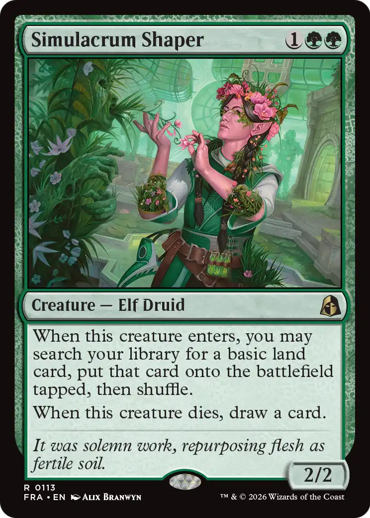 Simulacrum Shaper 113 (Reality Fracture) - Foil
