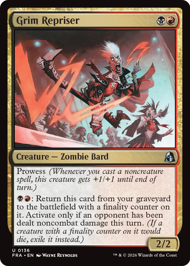 Grim Repriser 136 (Reality Fracture) - Foil