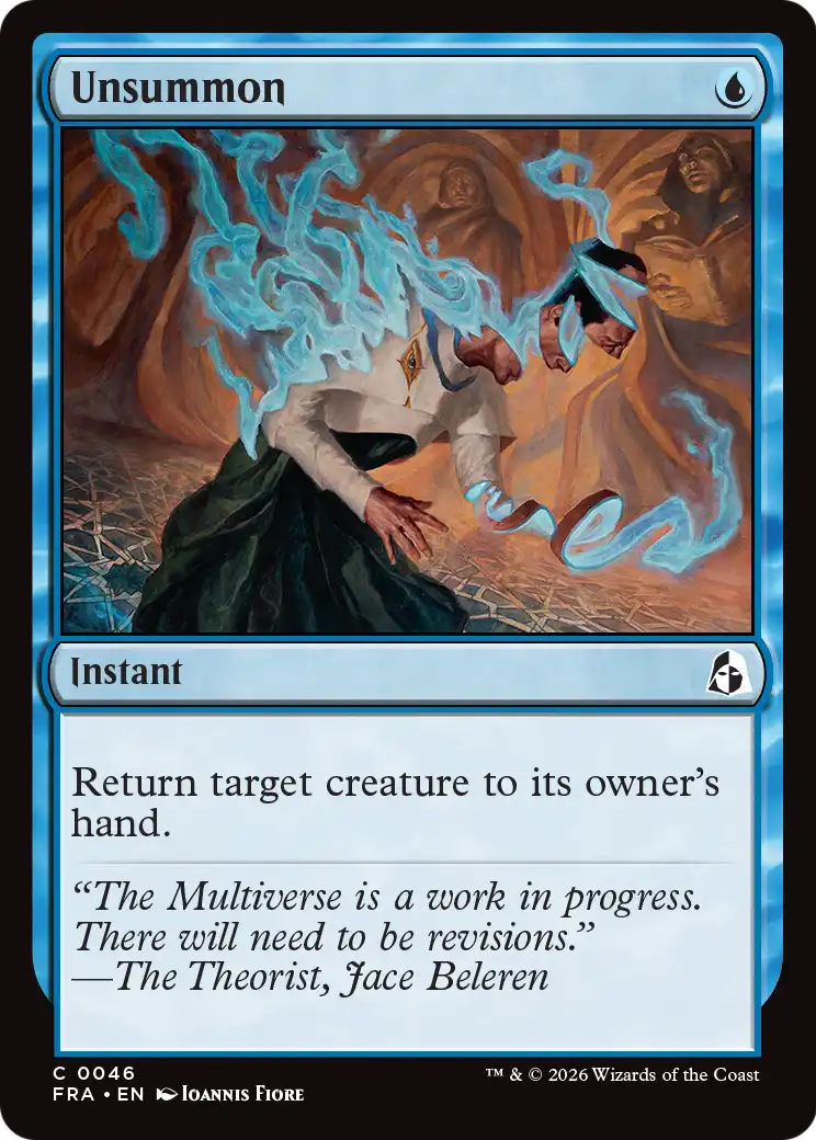 Unsummon 46 (Reality Fracture) - Foil