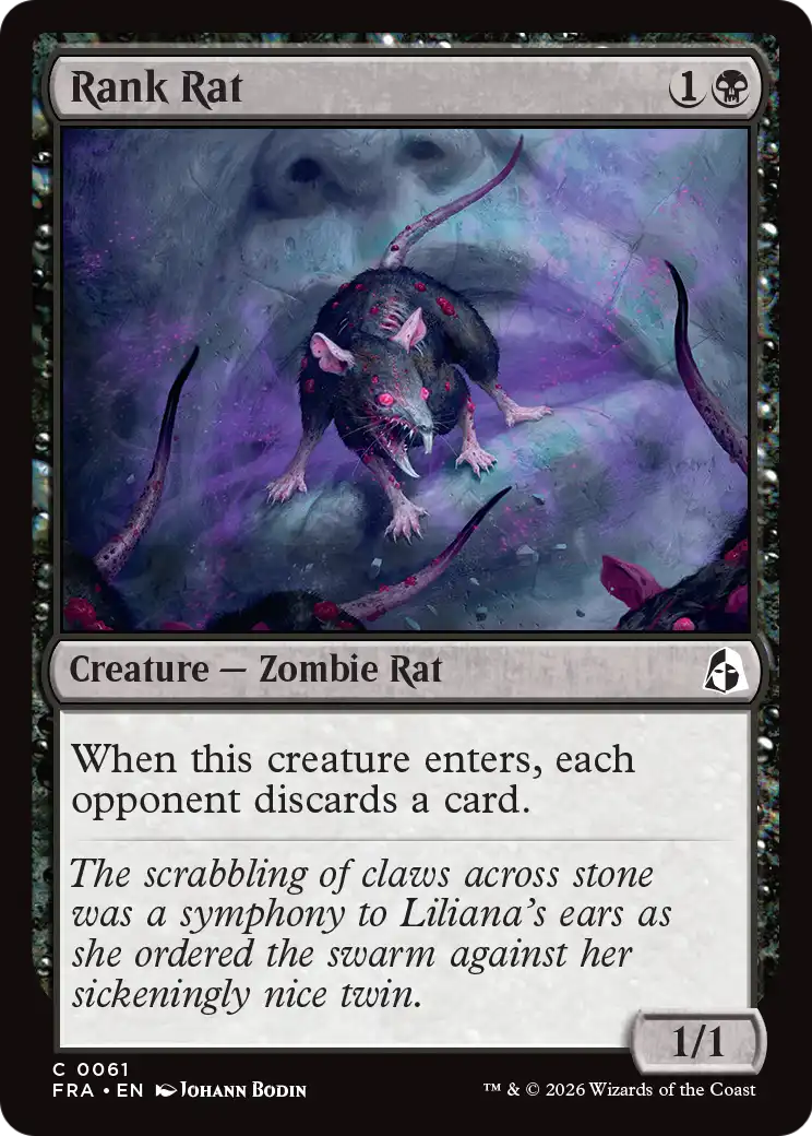 Rank Rat 61 (Reality Fracture) - Foil