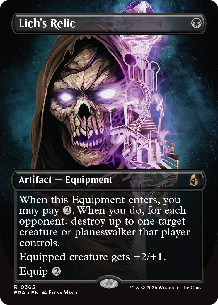 Lich's Relic 365 (Reality Fracture) - Borderless