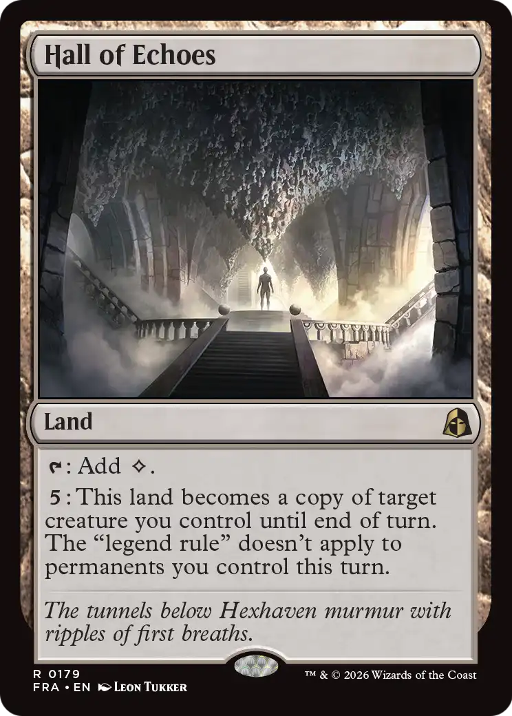 Hall of Echoes 179 (Reality Fracture) - Foil