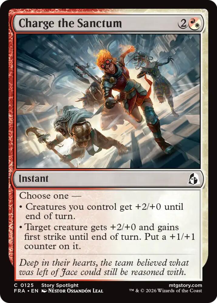 Charge the Sanctum 125 (Reality Fracture)