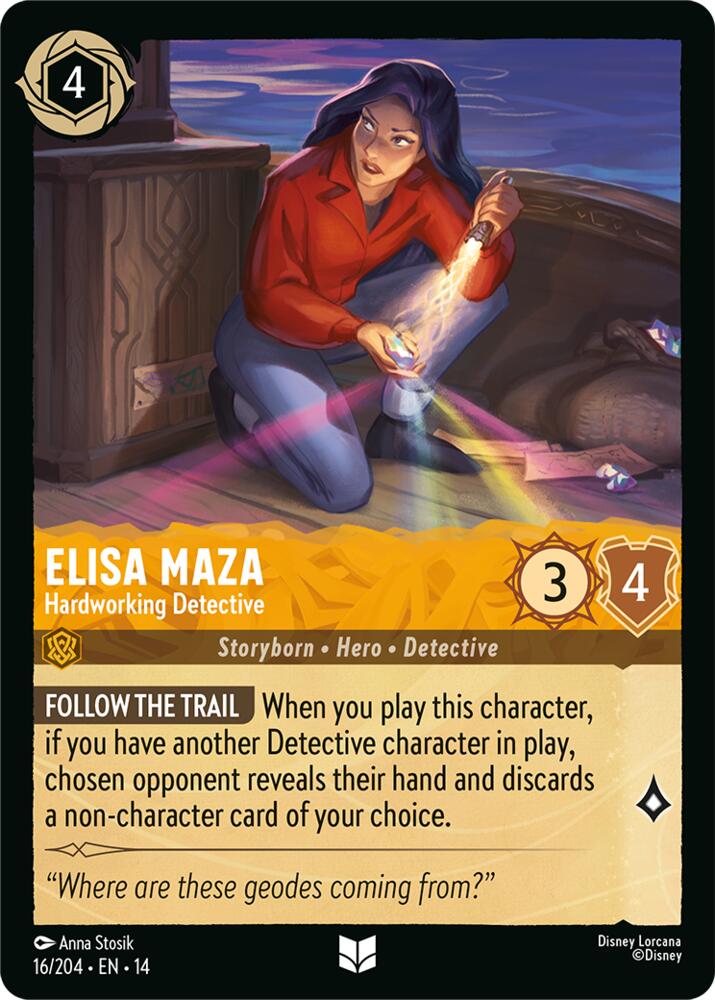 Elisa Maza, Hardworking Detective 16/204 (Hyperia City)