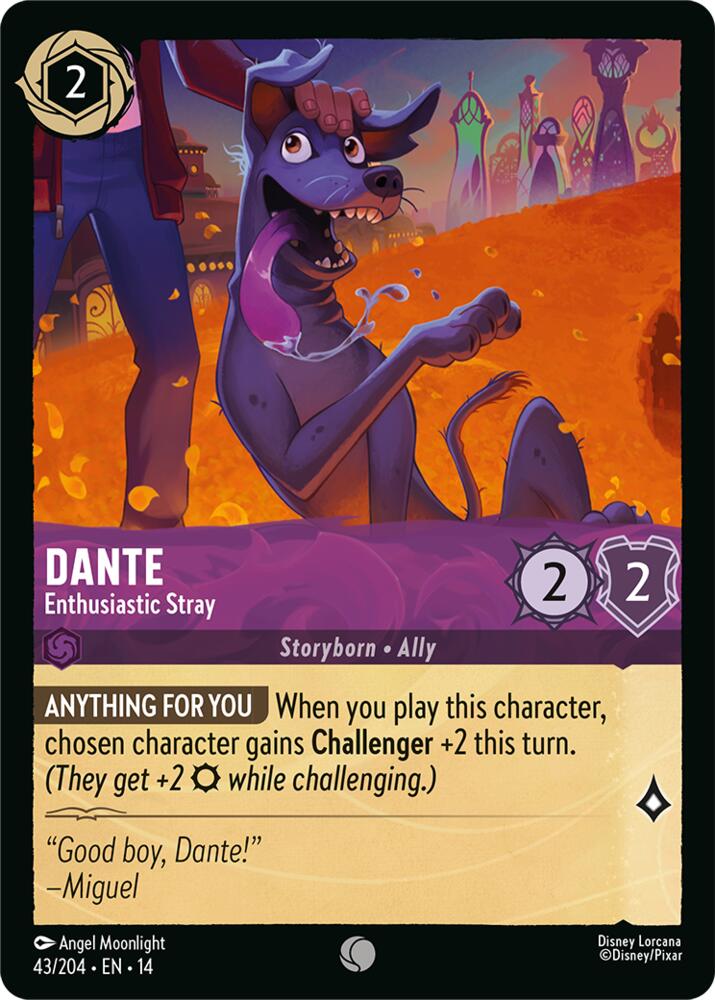 Dante, Enthusiastic Stray 43/204 (Hyperia City) - Cold Foil
