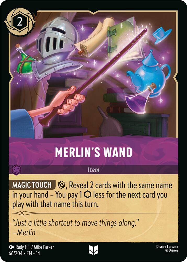 Merlin's Wand 66/204 (Hyperia City)