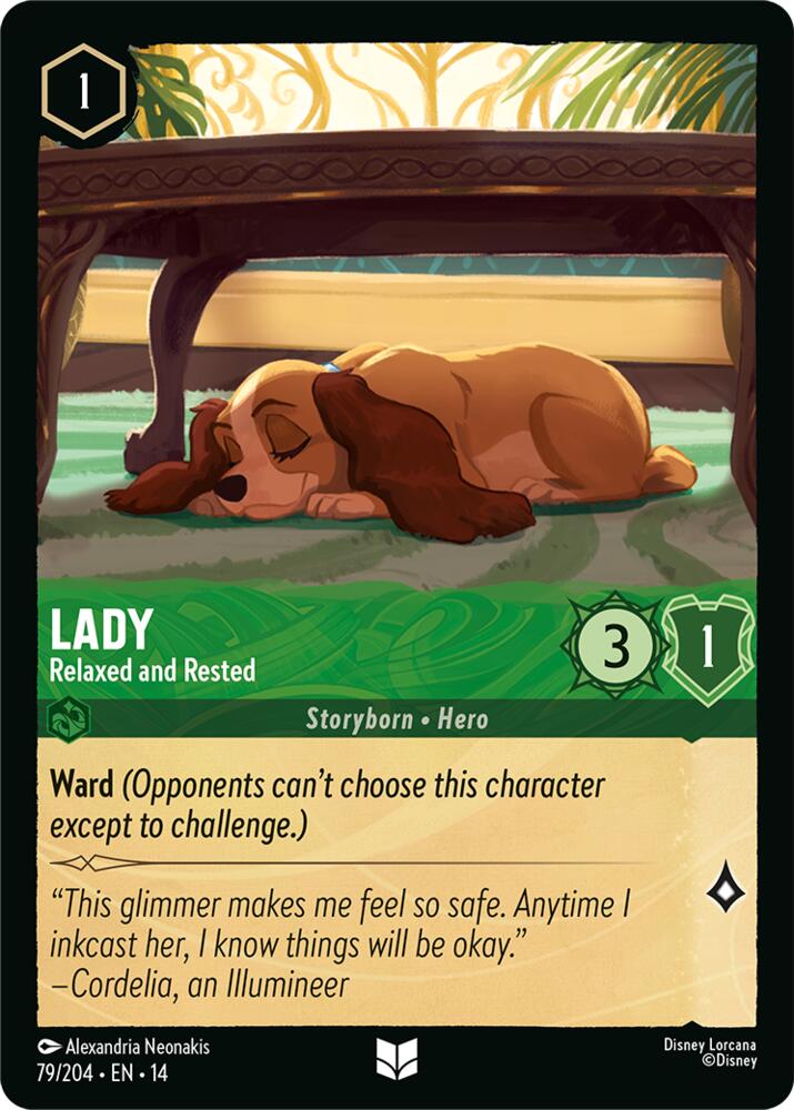 Lady, Relaxed and Rested 79/204 (Hyperia City)
