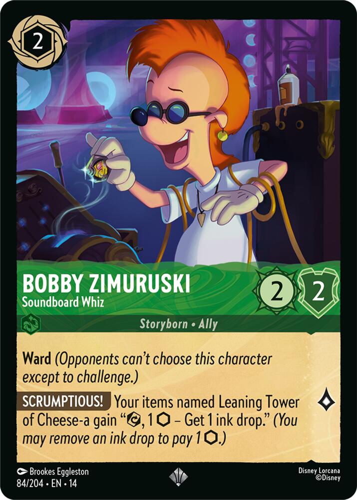Bobby Zimuruski, Soundboard Whiz 84/204 (Hyperia City)