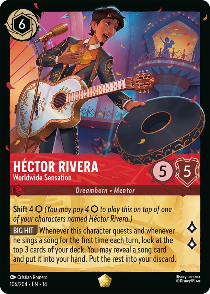 Héctor Rivera, Worldwide Sensation 106/204 (Hyperia City)