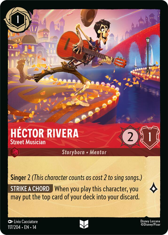 Héctor Rivera, Street Musician 117/204 (Hyperia City)