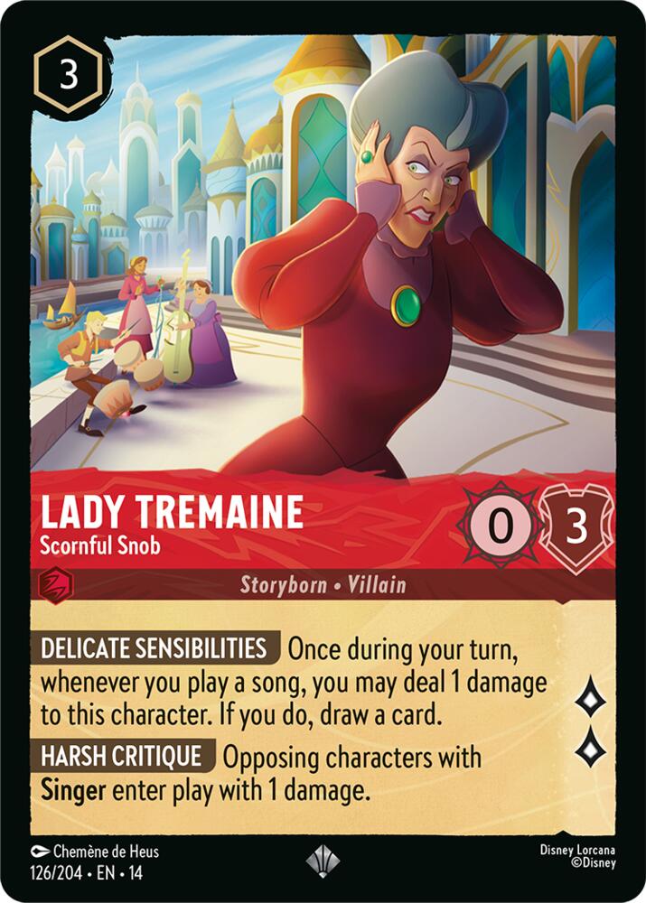 Lady Tremaine, Scornful Snob 126/204 (Hyperia City)