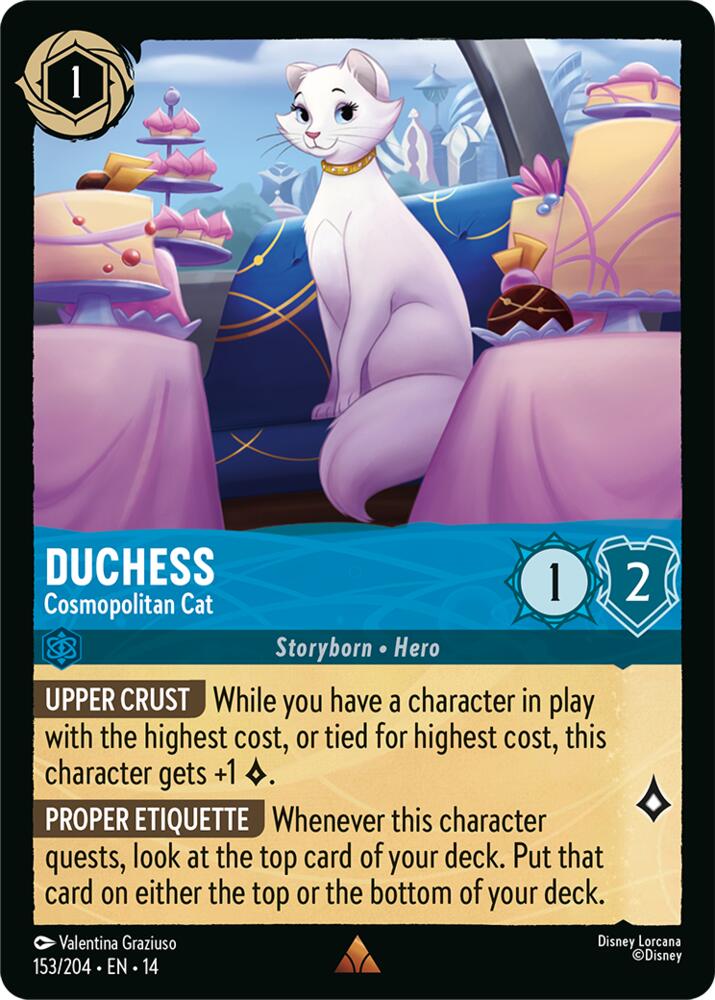 Duchess, Cosmopolitan Cat 153/204 (Hyperia City)