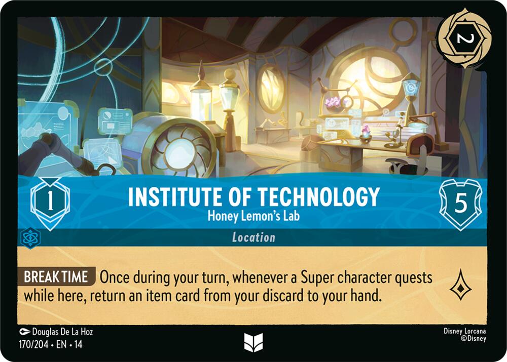 Institute of Technology, Honey Lemons Lab 170/204 (Hyperia City)