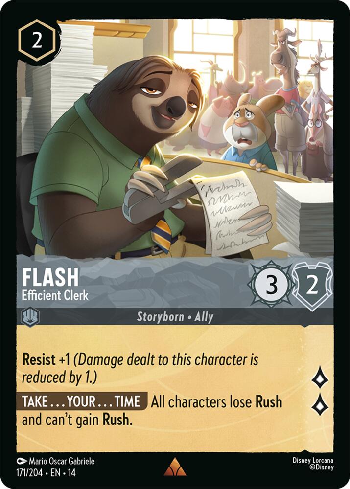 Flash, Efficient Clerk 171/204 (Hyperia City)