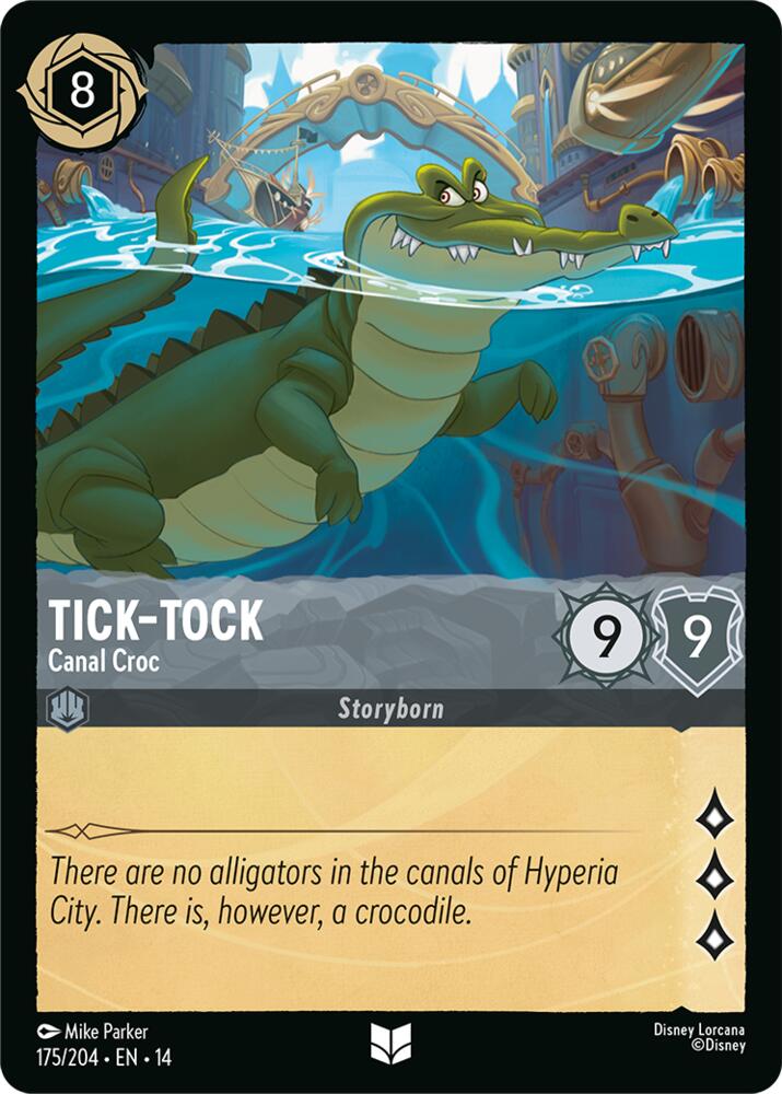 Tick-Tock, Canal Croc 175/204 (Hyperia City) - Cold Foil