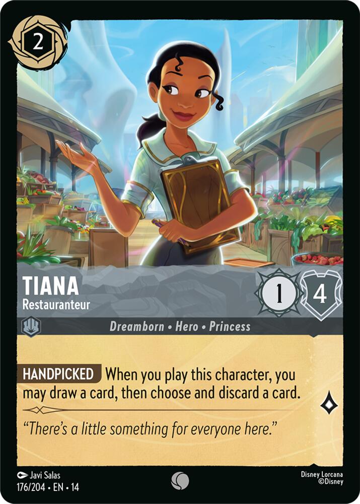 Tiana, Restauranteur 176/204 (Hyperia City) - Cold Foil