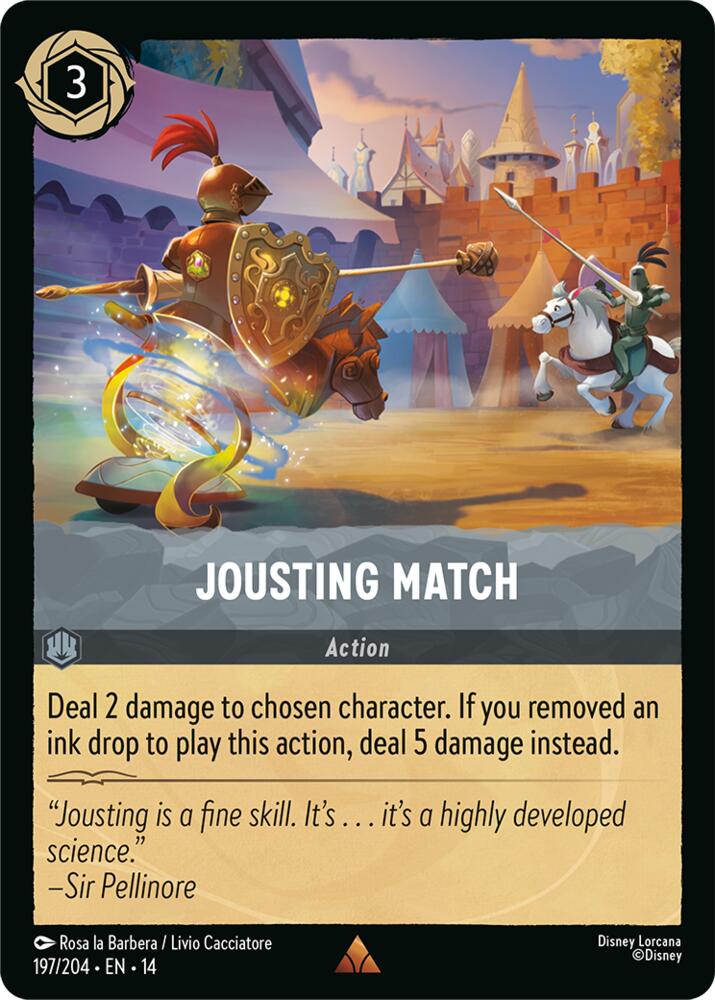 Jousting Match 197/204 (Hyperia City) - Cold Foil