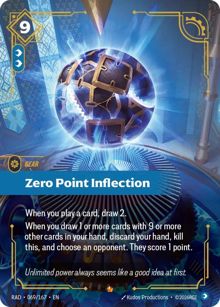 Zero Point Inflection 069/167 (Radiance) - Foil