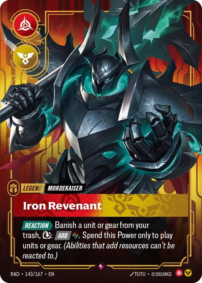Mordekaiser - Iron Revenant 143/167 (Radiance) - Foil