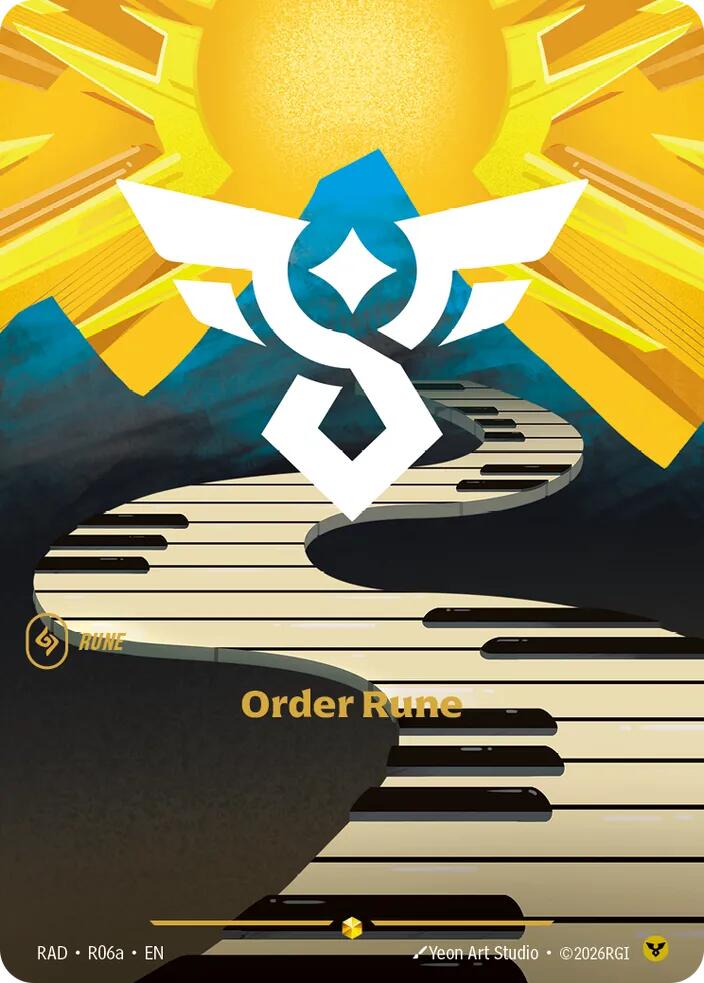 Order Rune (AA) R06a (Radiance) - Foil