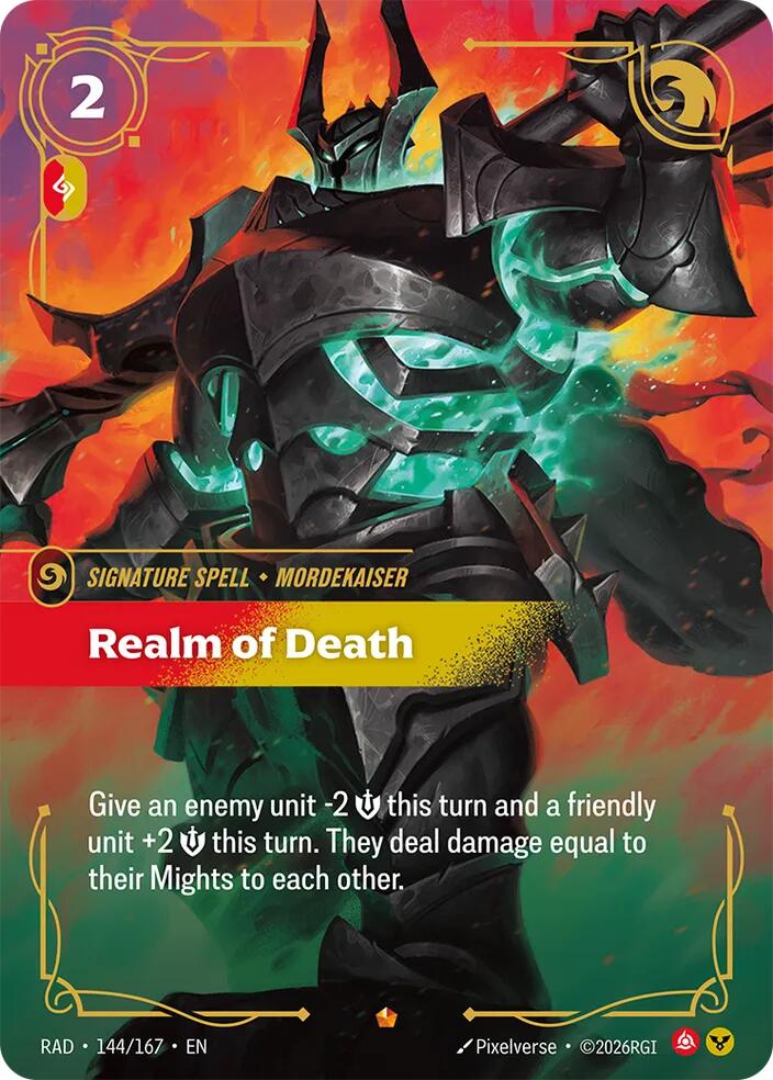 Realm of Death 144/167 (Radiance) - Foil