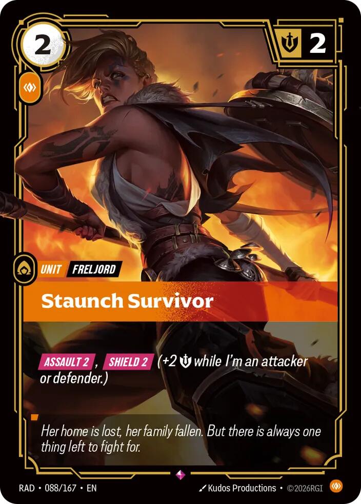 Staunch Survivor 088/167 (Radiance) - Foil