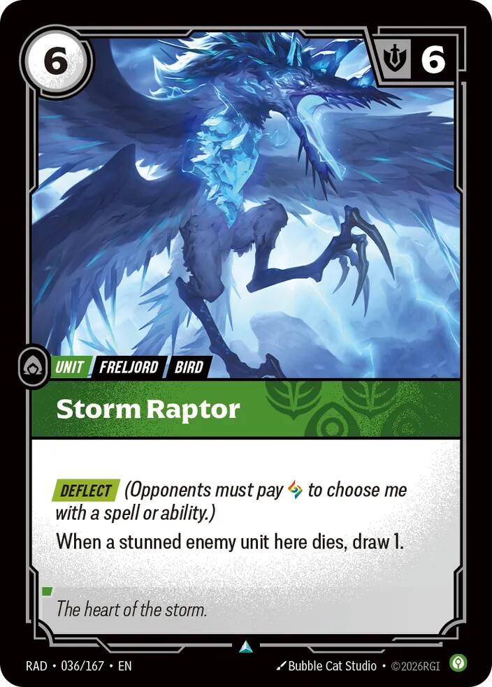 Storm Raptor 036/167 (Radiance)