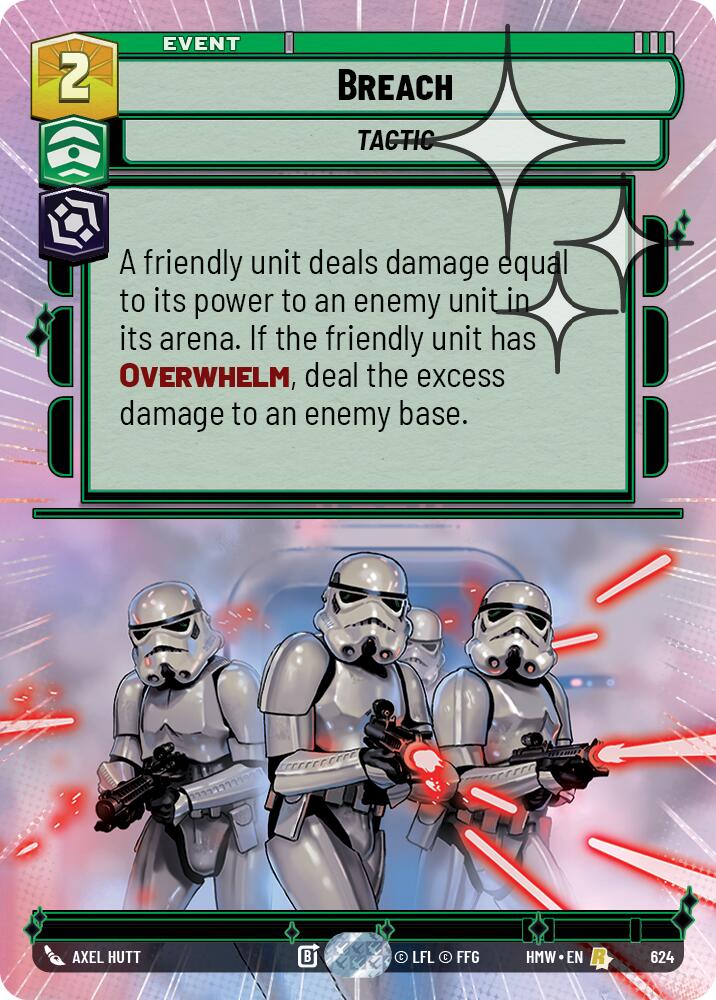 Breach Hyperspace Foil 624 (Homeworlds) - Foil