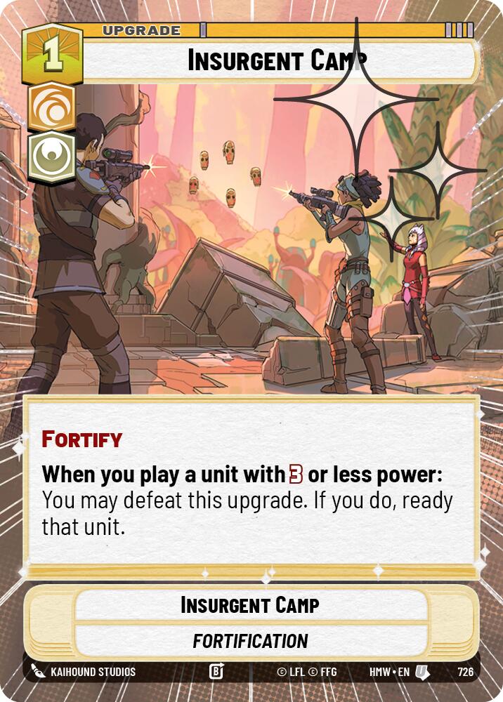 Insurgent Camp Hyperspace Foil 726 (Homeworlds) - Foil
