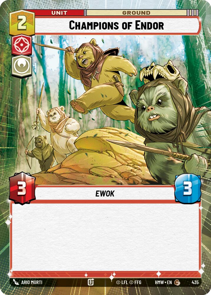 Champions of Endor Hyperspace 435 (Homeworlds)