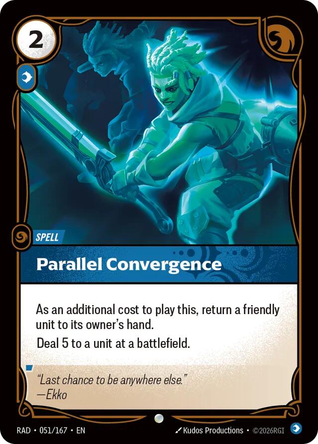 Parallel Convergence 051/167 (Radiance) - Foil