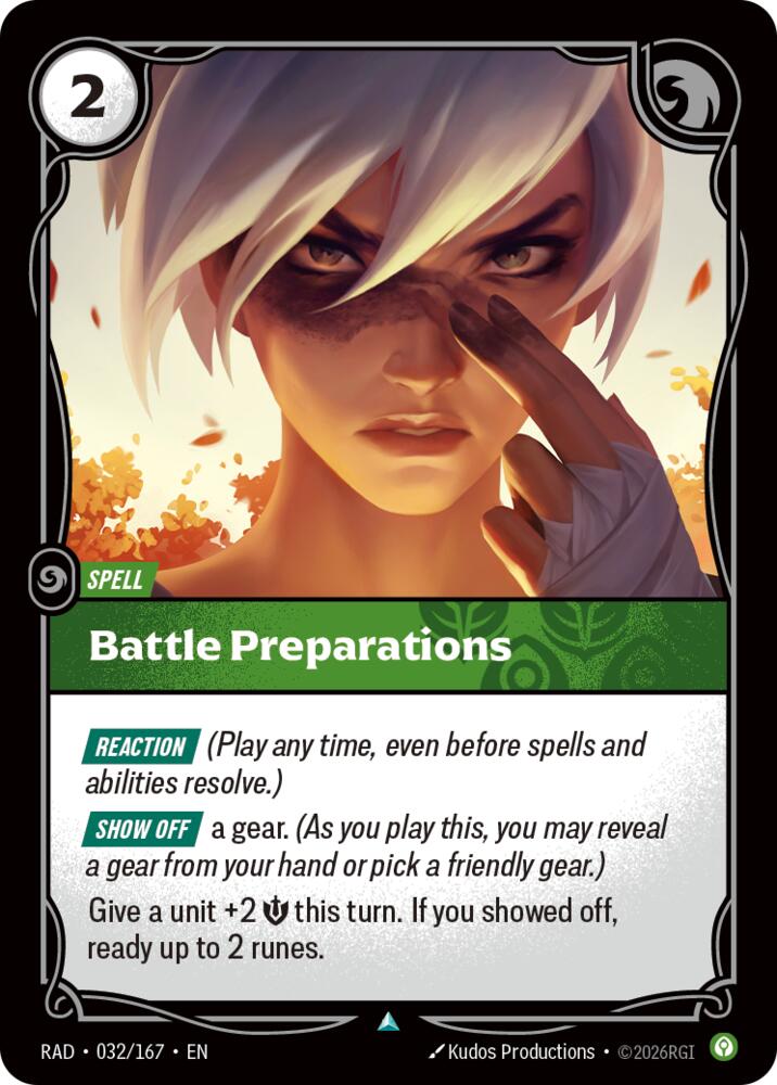 Battle Preparations 032/167 (Radiance) - Foil