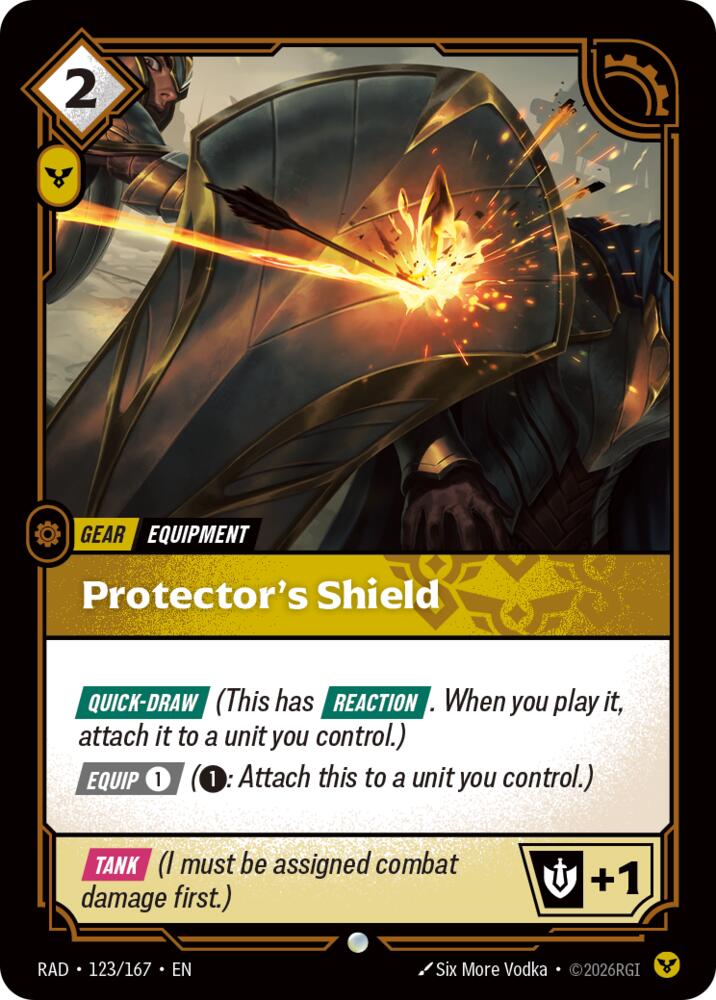 Protector's Shield 123/167 (Radiance) - Foil
