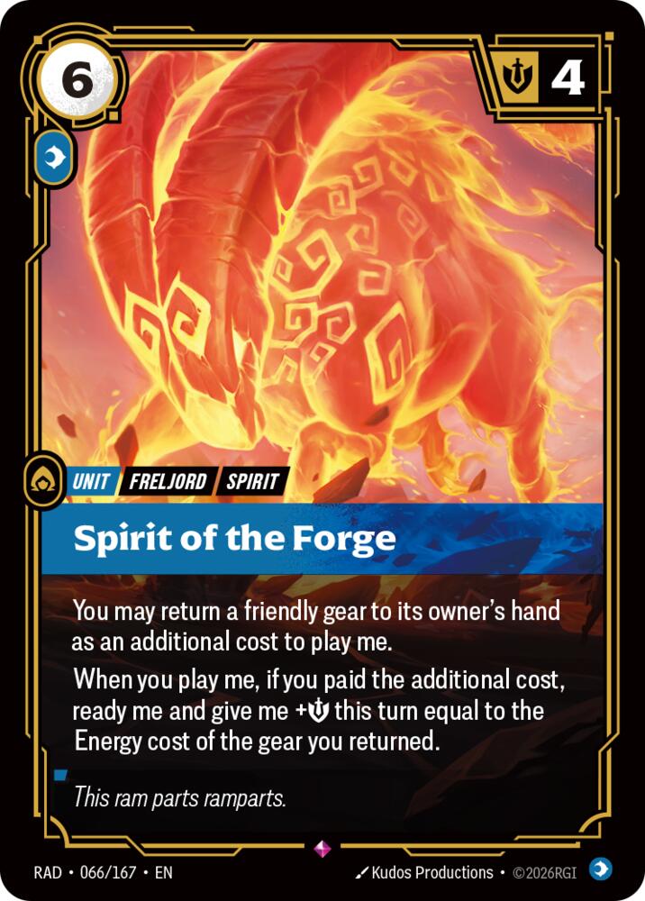 Spirit of the Forge 066/167 (Radiance) - Foil