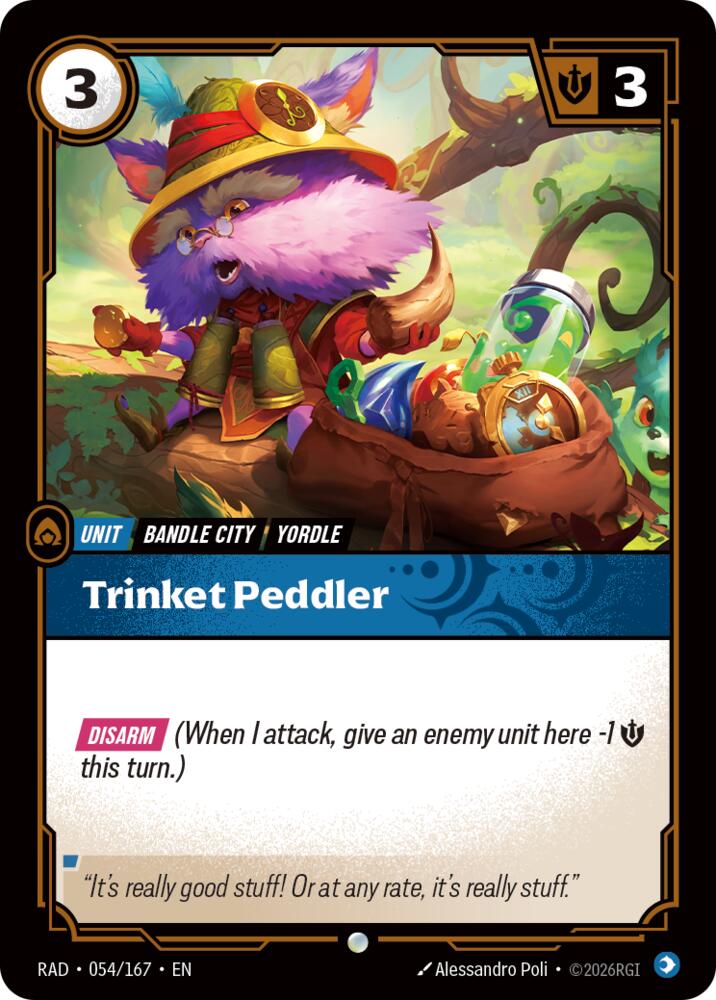 Trinket Peddler 054/167 (Radiance)