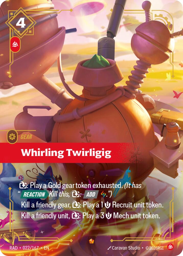 Whirling Twirligig 022/167 (Radiance) - Foil